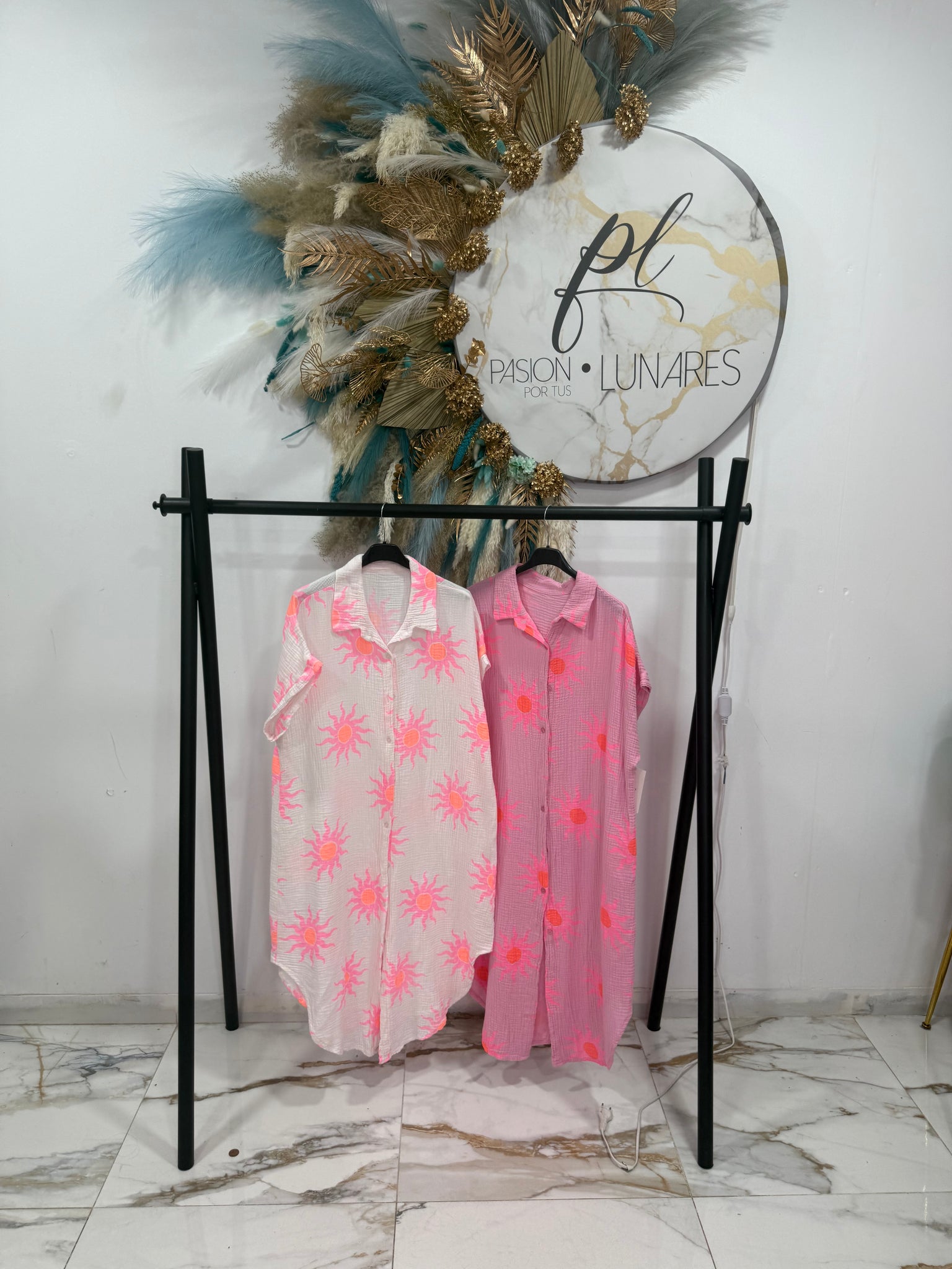 Vestido camisa sol