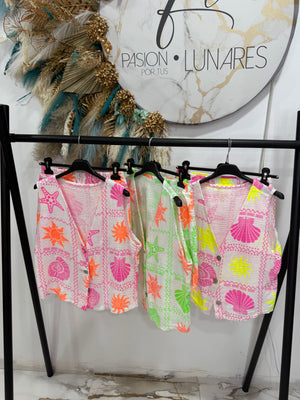Conjunto Chaleco Bombay