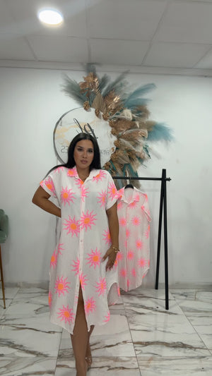 Vestido camisa sol