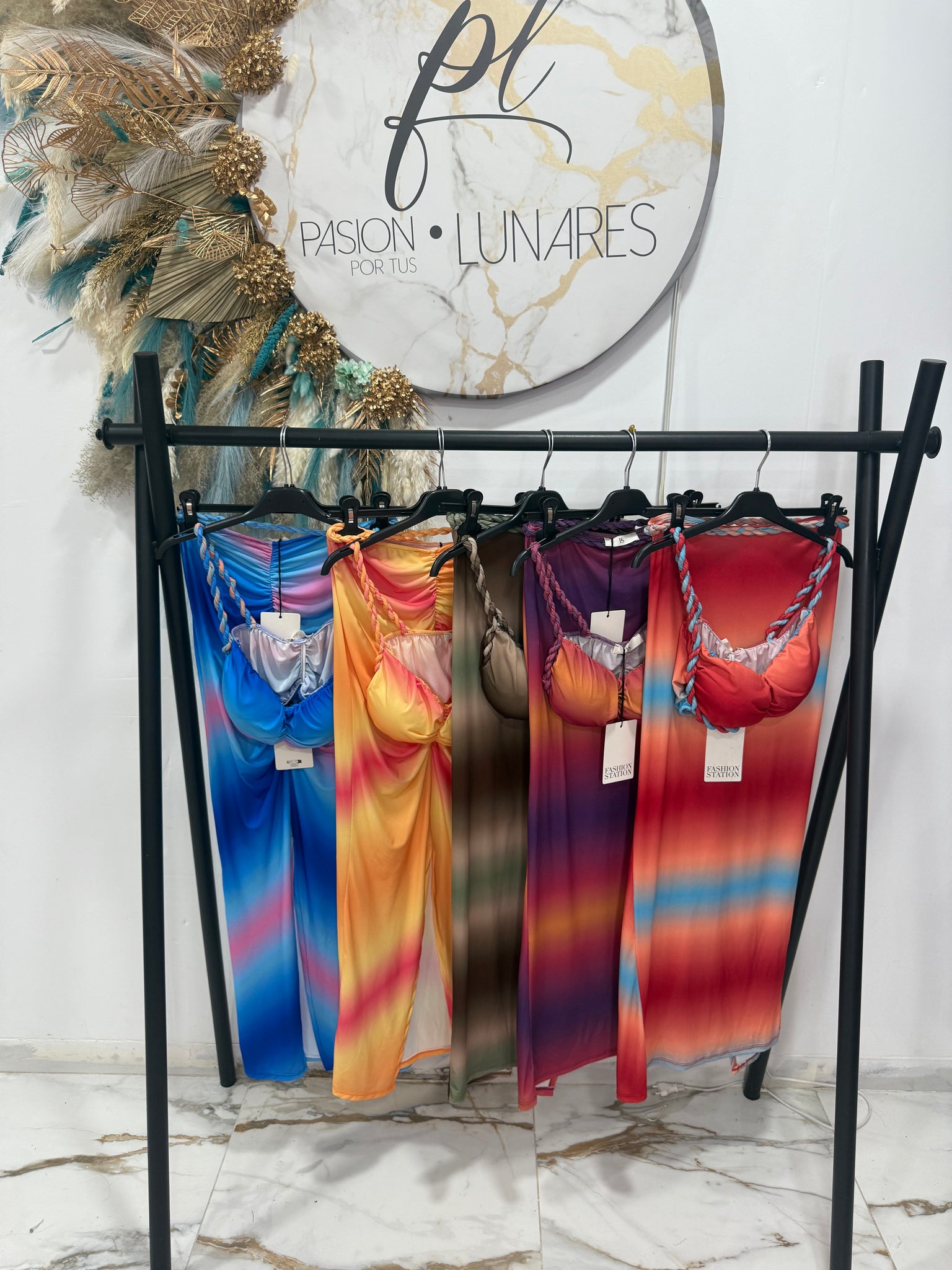 Conjunto Trenzado degradado