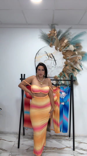 Conjunto Trenzado degradado