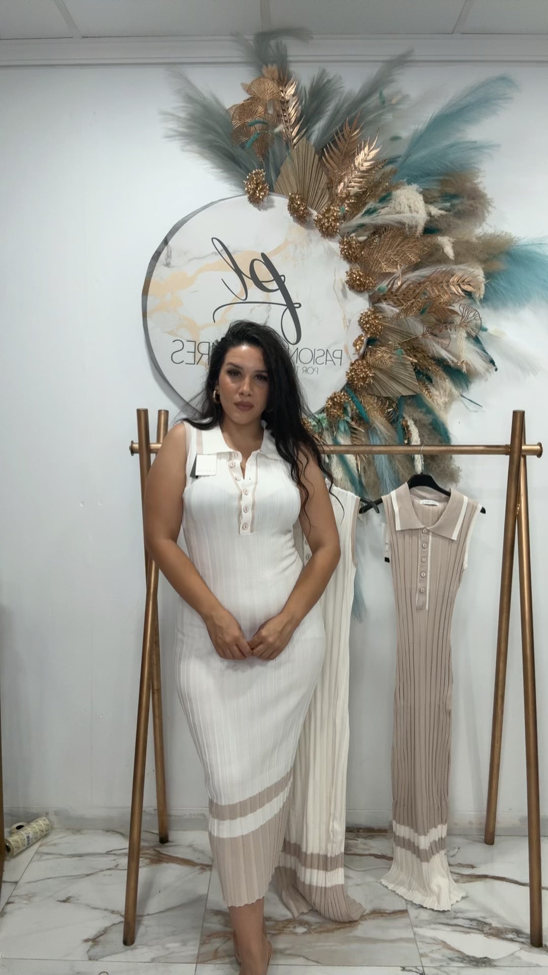 Vestido Oxford